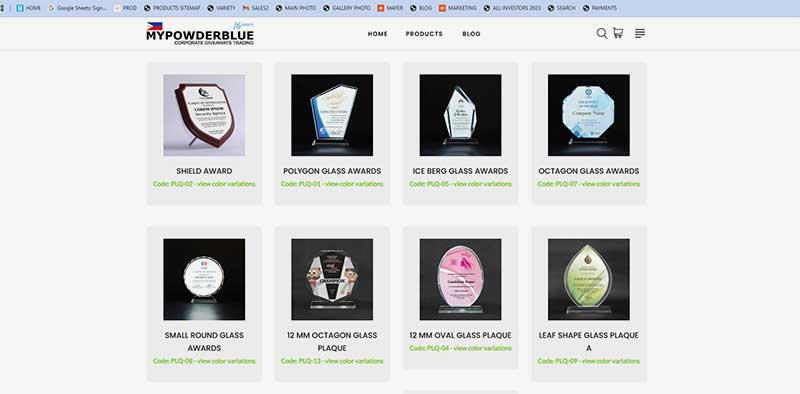 online catalog of customized plaques in metro manila