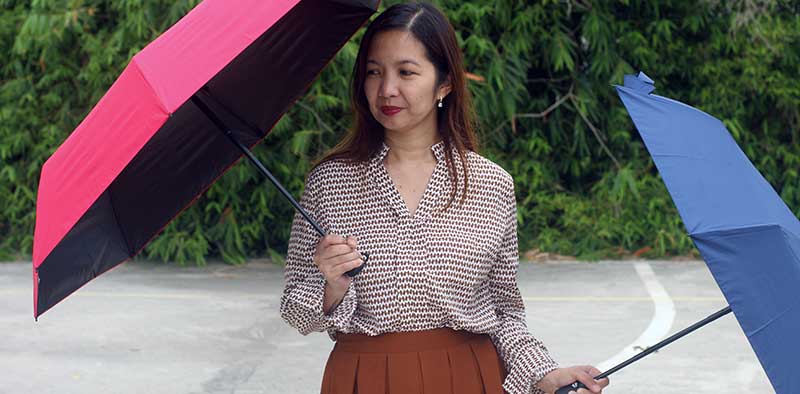 UMB-03 higher quality corporate giveaway umbrella