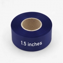Customized Midnight Blue 1.5 inches x 50 meters Satin Ribbons with logo