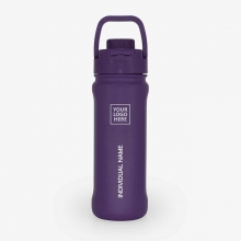 Customized Amethyst Purple 18 oz New AquaFlask Bottles with logo