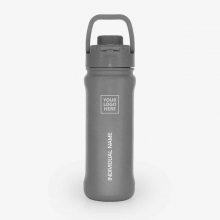 Customized Stone Gray 18 oz New AquaFlask Bottles with logo