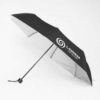 Custom Printed 21 inches Promotional Folding UV Umbrellas as Promotional Items