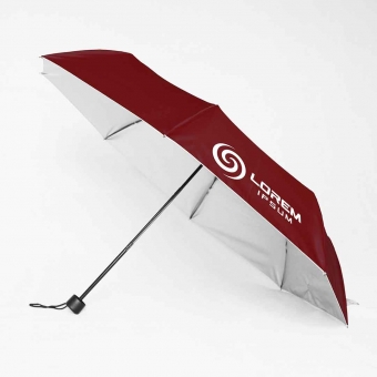 Custom Printed 21 inches Promotional Folding UV Umbrellas as Promotional Items