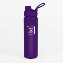 Customized Amethyst Purple 22 oz AquaFlask Vacuum Insulated Stainless Steel Water Bottle with logo