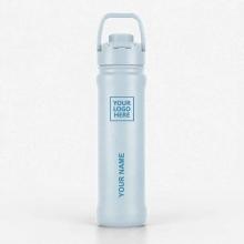Customized Sea Salt Blue 22 oz New AquaFlask Bottles with logo