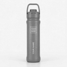 Customized Stone Gray 22 oz New AquaFlask Bottles with logo
