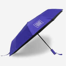 Customized Royal Blue 23 inches 10 Ribs Automatic Folding Umbrellas with logo