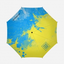 Customized All Panels  27 inches Golf Umbrellas with Partial or Full Colors Sublimation-Imprinted Panels with logo
