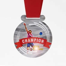 Custom Printed 3 inches Diameter Round Acrylic Medals as Other Custom Printed Items