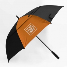 Custom Printed 30 inches Two-Tone Double-Canopy Golf Umbrellas as 