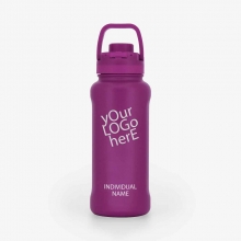 Customized Amethyst Purple 32 oz New AquaFlask Bottles with logo
