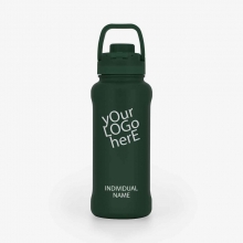 Customized Moss Green 32 oz New AquaFlask Bottles with logo