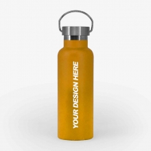 Customized  Orange 500 ml ThermoCarry Bottle Flasks with logo