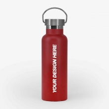 Customized  Red 500 ml ThermoCarry Bottle Flasks with logo