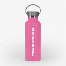 Customized  Pink 500 ml ThermoCarry Bottle Flasks with logo
