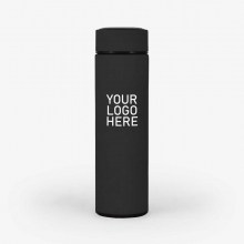 Customized Matte Black 500 ml Vacuum Tumblers with Matte Finish with logo