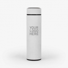 Customized Matte White 500 ml Vacuum Tumblers with Matte Finish with logo