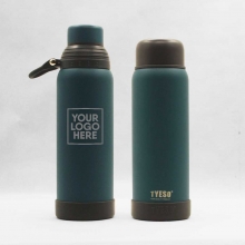 Custom Printed 600 ml TYESO Vacuum Flask with 2 Optional Lids as Corporate Giveaways