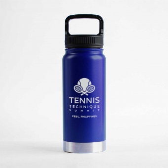 Custom Printed 700 ml Double Wall Vacuum Bottles with Carabiner as Corporate Giveaways