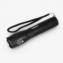 Custom Printed LED Flashlights with Removable and Rechargeable Battery as Corporate Giveaways