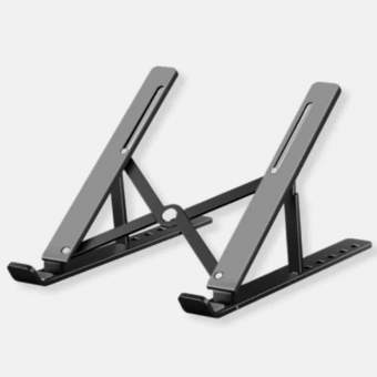 Custom Printed MG Adjustable Alloy Laptop Riser #1 as Corporate Giveaways