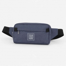 Customized  Blue ANYWHERE Belt Bags with logo