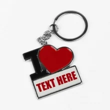 Mypowderblue New Product I Love I Heart Stainless Metal Ornaments