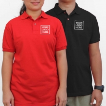 Custom Printed LIFELINE Unisex Honeycomb Polo Shirts as Corporate Giveaways