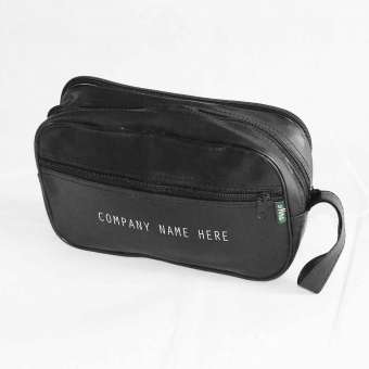 Custom Printed Men's Leatherette Clutch Bags as Corporate Giveaways