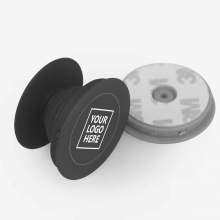 Customized  Black PopSocket MagSafe Phone Holders with logo