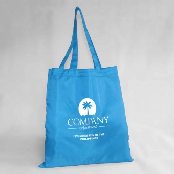 Custom Printed Nylon Beach Tote Bags as Corporate Giveaways