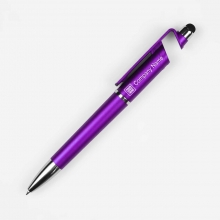 Custom Printed ROCES 3-in-1 Plastic Pens with Stylus and Phone Holder as Promotional Items