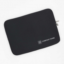 Custom Printed Water Resistant Foam Laptop Sleeve with Zipper as Corporate Giveaways
