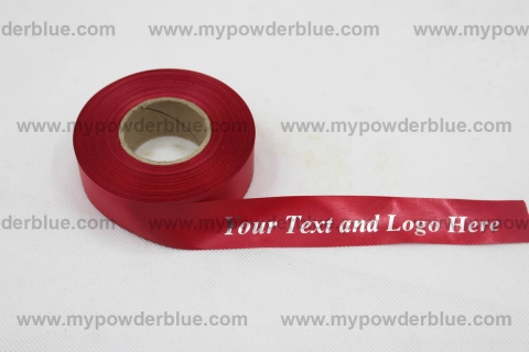 1 inch x 50 meters Satin Ribbons shot