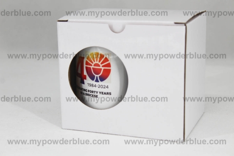 11 oz Two Tone Ceramic Mugs packaging