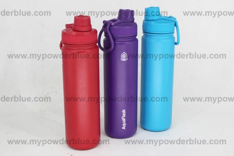 22 oz AquaFlask Vacuum Insulated Stainless Steel Water Bottle shot