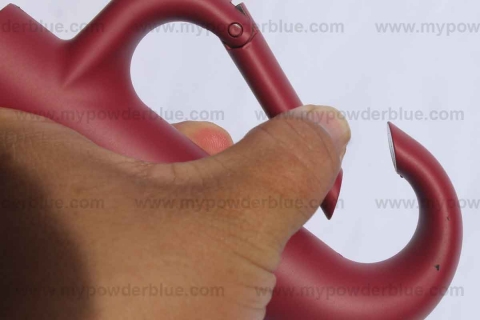 23 inches Automatic Folding Umbrellas with Carabiner shot
