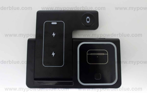 3-in-1 Foldable Wireless Charging Station shot