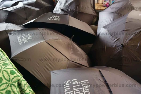 30 inches Double-Canopy Golf Umbrellas with EVA foam Handle sample