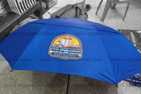 30 inches Double-Canopy Golf Umbrellas with EVA foam Handle sample