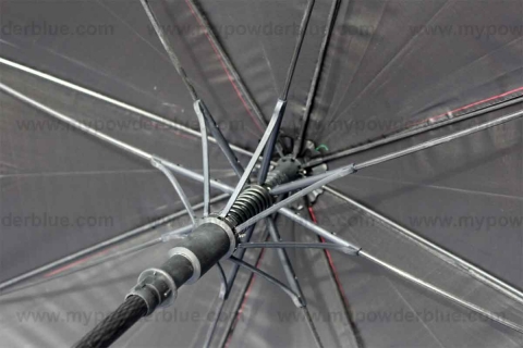 30 inches Single Canopy Pongee Umbrellas with UV Protection shot