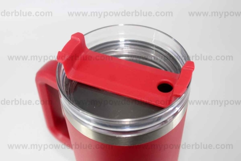 40 oz PACIFIC STAR Travel Mugs with Handle and Straw shot