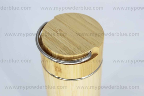 450 ml Bamboo Thermo Tumblers shot