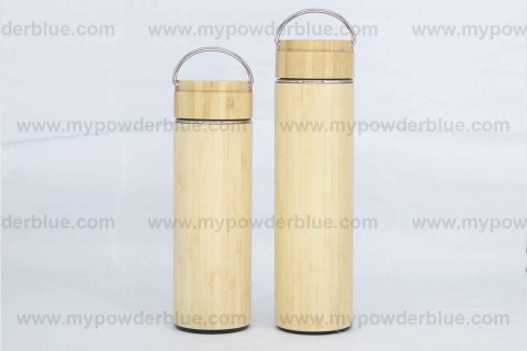 450 ml Bamboo Thermo Tumblers shot