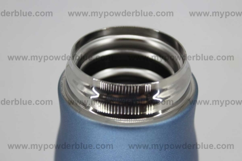 500 ml Double-Wall Vacuum Bottle with String shot