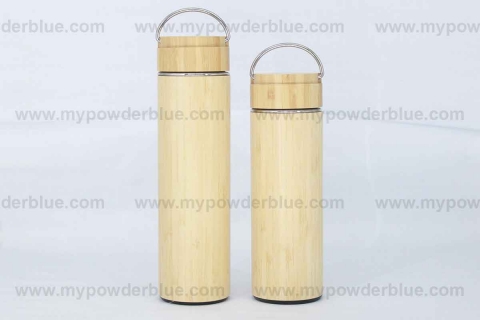 550 ml Bamboo Thermo Tumblers shot