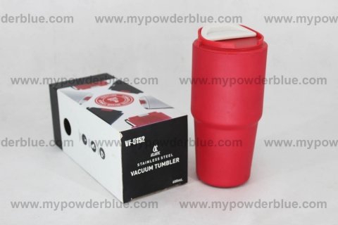 600 ml Stainless Vacuum Coffee Tumblers with Strap packaging