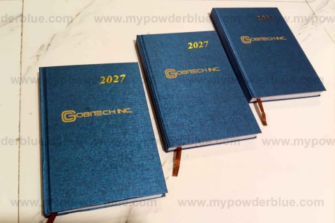 2027 A5 Personal Planners with Hard Bound Cover sample