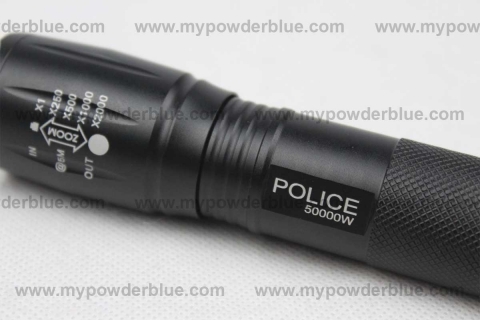LED Flashlights with Removable and Rechargeable Battery shot