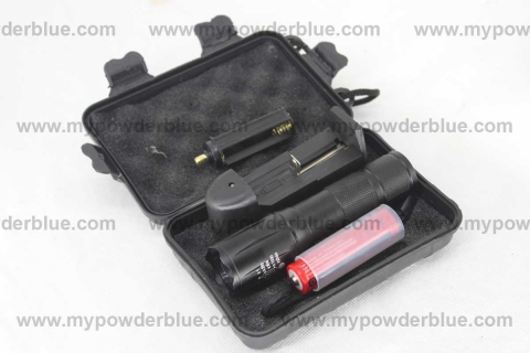 LED Flashlights with Removable and Rechargeable Battery packaging